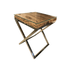 Bed Side Table 5" Brown Colour