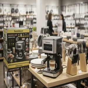Machine à café expresso Deutschmann à affichage tactile