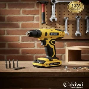 Perceuse sans fil 12V KIWI avec kit d’accessoires complet